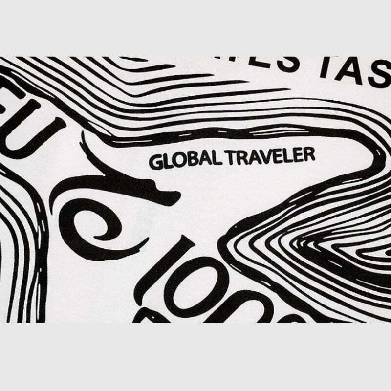 Style Core Aesthetics, New Style Trends Sketch Cotton Airplane Tee Style Core Aesthetics, New Style Trends Sketch Cotton Airplane Tee