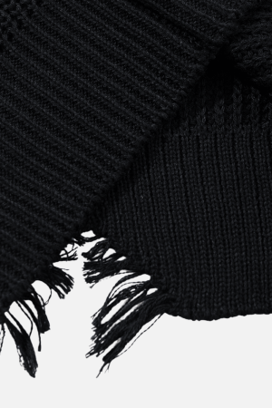 Style Core Aesthetics, New Style Trends Skull Sleeveless Knit Sweater