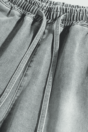 Style Core Aesthetics, New Style Trends Slit Design Washed Jorts