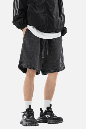 Style Core Aesthetics, New Style Trends Slit Design Washed Jorts