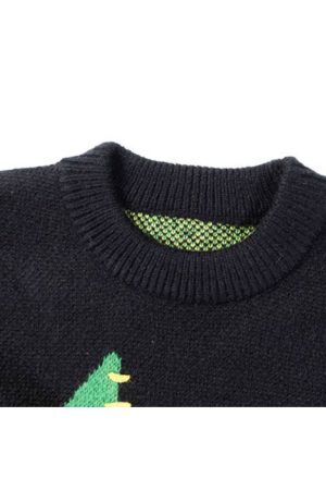 Style Core Aesthetics, New Style Trends Smiley Star Pattern Sweater