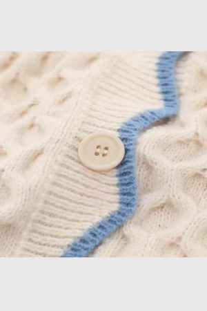 Style Core Aesthetics, New Style Trends Soft Colorblock Knit Cardigan