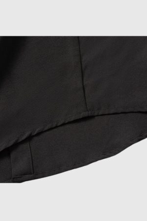 Style Core Aesthetics, New Style Trends Solid Color Drape Shirts