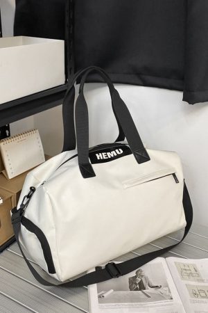 Style Core Aesthetics, New Style Trends Solid Color Gym Bag