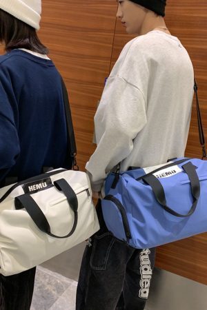 Style Core Aesthetics, New Style Trends Solid Color Gym Bag