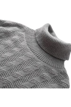 Style Core Aesthetics, New Style Trends Solid Color Jacquard Turtleneck Sweater