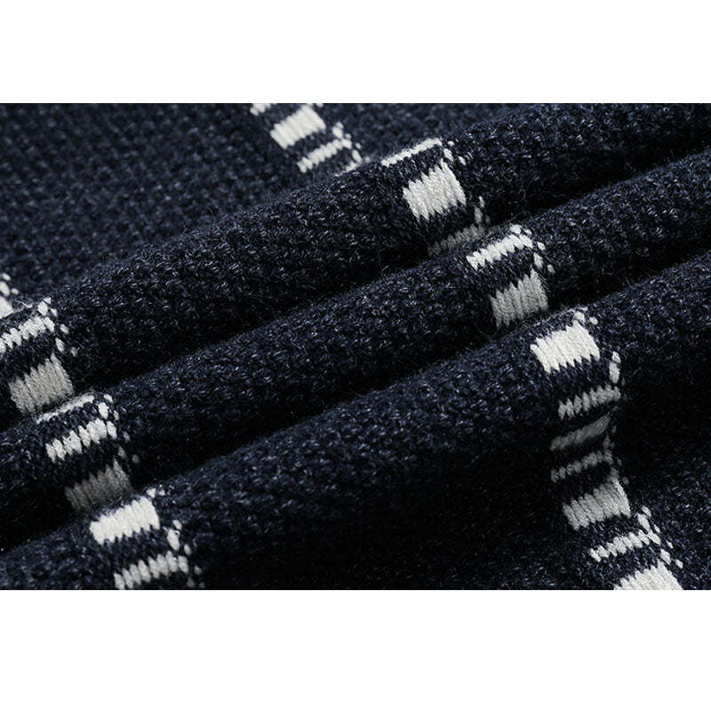 Style Core Aesthetics, New Style Trends Solid Color Stripe Knit Pullover Style Core Aesthetics, New Style Trends Solid Color Stripe Knit Pullover