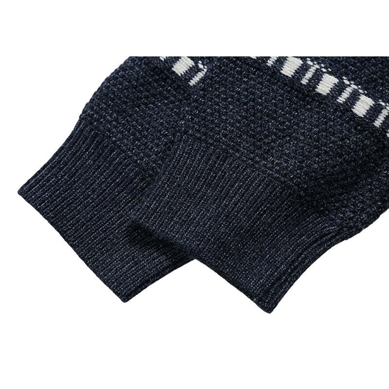 Style Core Aesthetics, New Style Trends Solid Color Stripe Knit Pullover Style Core Aesthetics, New Style Trends Solid Color Stripe Knit Pullover