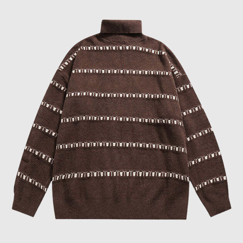 Style Core Aesthetics, New Style Trends Solid Color Stripe Knit Pullover Style Core Aesthetics, New Style Trends Solid Color Stripe Knit Pullover