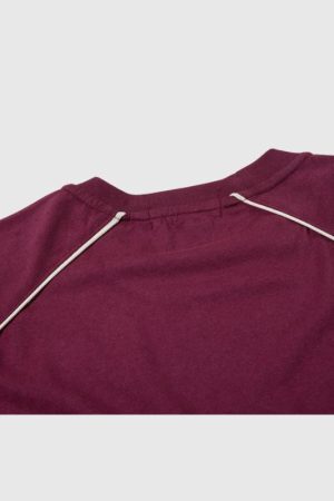 Style Core Aesthetics, New Style Trends Solid Patch Racing Tee