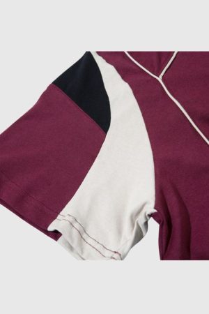 Style Core Aesthetics, New Style Trends Solid Patch Racing Tee