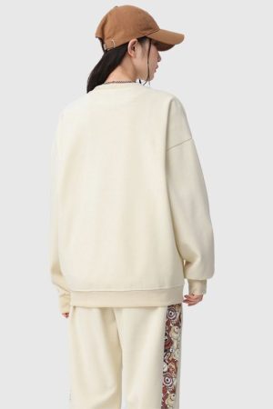 Style Core Aesthetics, New Style Trends Solid Patchwork Hoodie Set