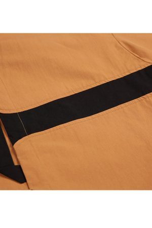 Style Core Aesthetics, New Style Trends Solid Patchwork Shirts