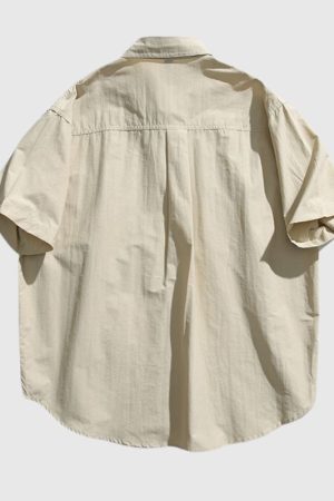 Style Core Aesthetics, New Style Trends Solid Pocket Shirts