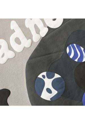 Style Core Aesthetics, New Style Trends Space Odyssey Foamy Letter Hoodie