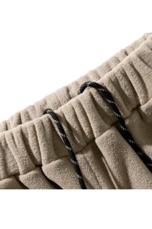 Style Core Aesthetics, New Style Trends Spacious Pocket Loose Fit Fleece Utility Pants