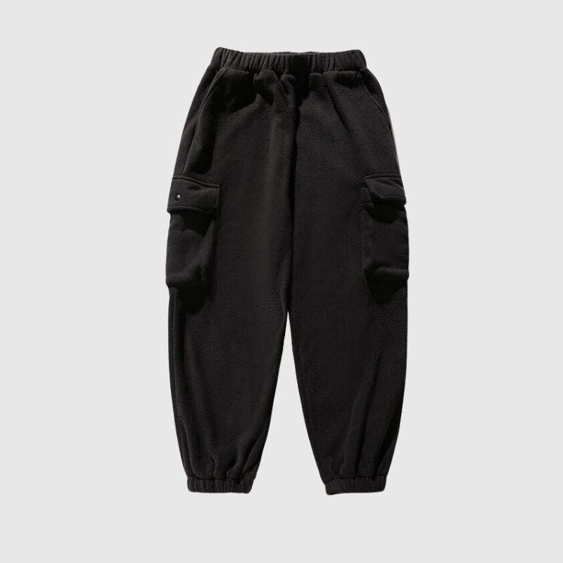 Style Core Aesthetics, New Style Trends Spacious Pocket Loose Fit Fleece Utility Pants