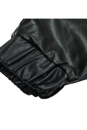 Style Core Aesthetics, New Style Trends Spider Embroidered Hip-Hop Leather Jacket