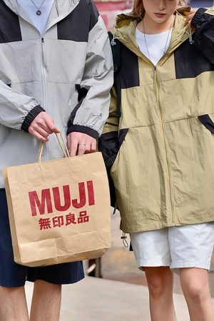 Style Core Aesthetics, New Style Trends Splicing Casual Breathable Sunproof QD Jacket