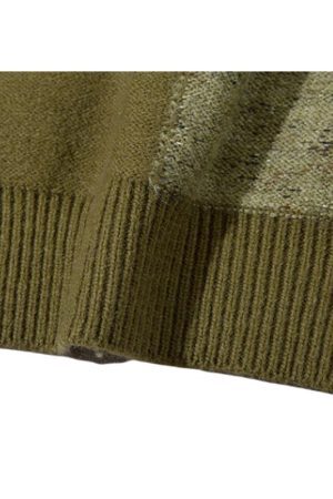 Style Core Aesthetics, New Style Trends Sporadic Checkered Vintage Sweater