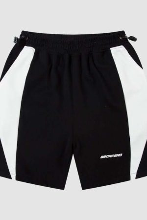 Style Core Aesthetics, New Style Trends Sports Color Block Shorts