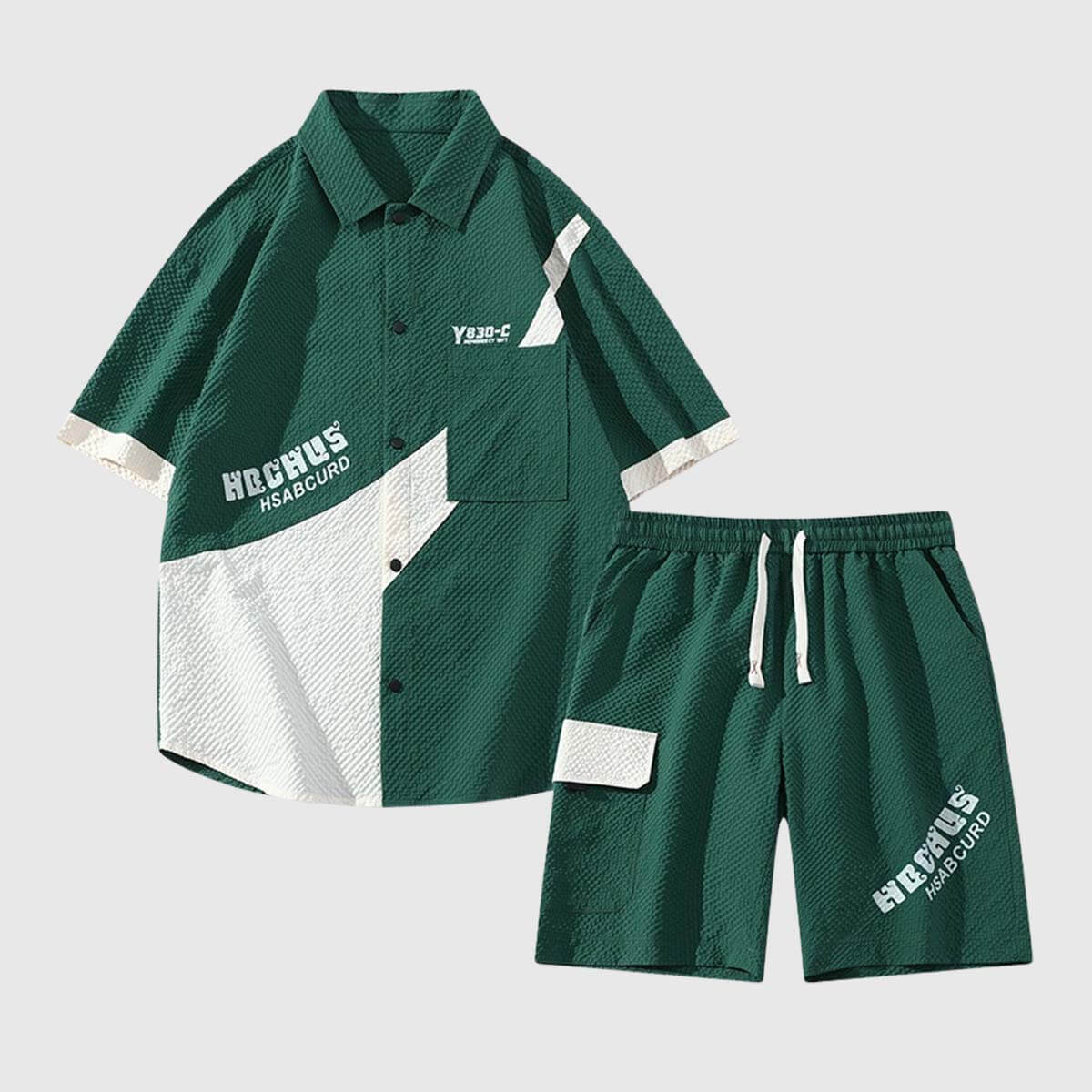 Style Core Aesthetics, New Style Trends Sporty Color Block Leisure Set