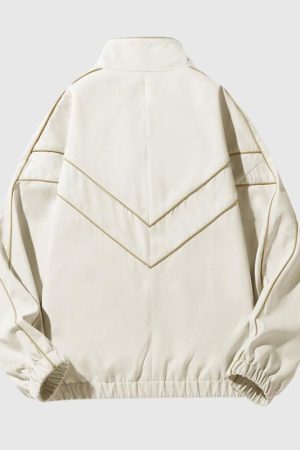 Style Core Aesthetics, New Style Trends Stand Collar Jacket