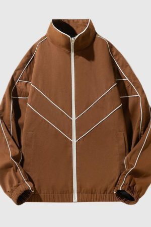 Style Core Aesthetics, New Style Trends Stand Collar Jacket