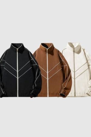 Style Core Aesthetics, New Style Trends Stand Collar Jacket