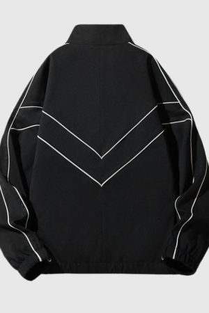 Style Core Aesthetics, New Style Trends Stand Collar Jacket