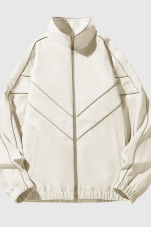 Style Core Aesthetics, New Style Trends Stand Collar Jacket