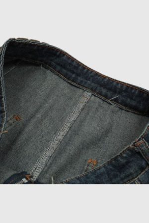 Style Core Aesthetics, New Style Trends Star Patch Embroidered Shorts