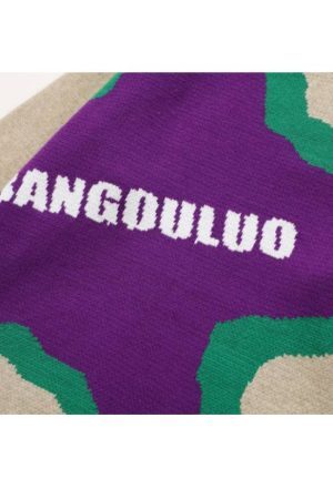 Style Core Aesthetics, New Style Trends Star Pattern Jacquard Sweater