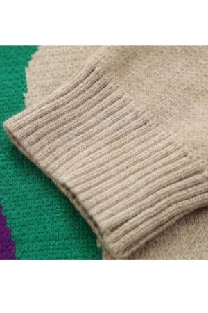 Style Core Aesthetics, New Style Trends Star Pattern Jacquard Sweater