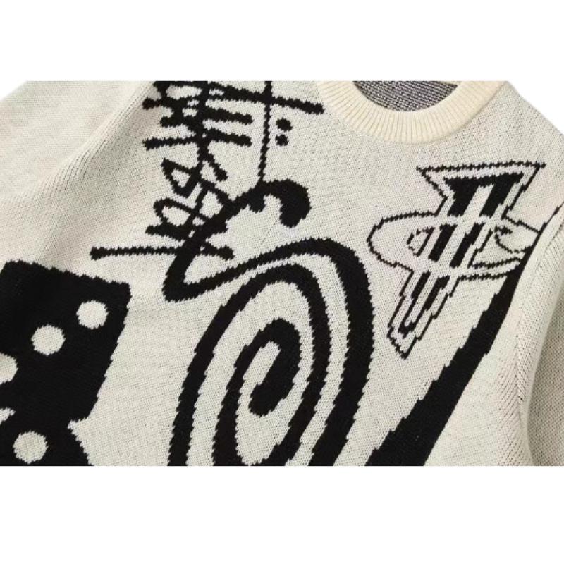 Style Core Aesthetics, New Style Trends Street Chic Artistic Knit Sweater Style Core Aesthetics, New Style Trends Street Chic Artistic Knit Sweater