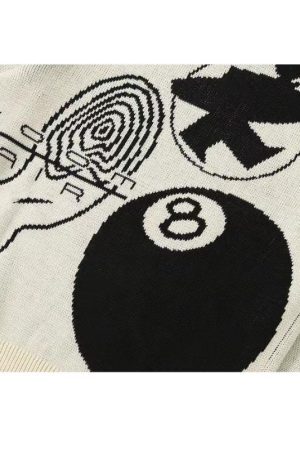 Style Core Aesthetics, New Style Trends Street Chic Artistic Knit Sweater