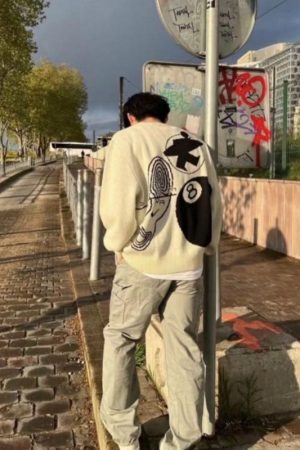 Style Core Aesthetics, New Style Trends Street Chic Artistic Sweater