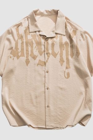 Style Core Aesthetics, New Style Trends Street Contrast Shirts