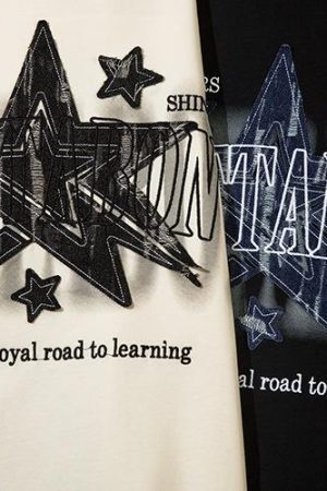 Style Core Aesthetics, New Style Trends Street Star Patch Tee