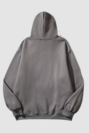 Style Core Aesthetics, New Style Trends Street Vintage Graffiti Print Hoodies