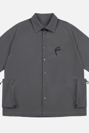 Style Core Aesthetics, New Style Trends Streetwear Utility Pocket Shirt