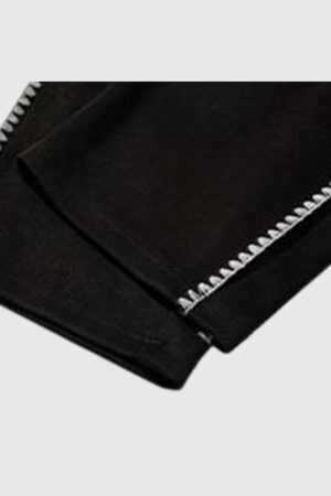 Style Core Aesthetics, New Style Trends Stripe Detail Casual Pants