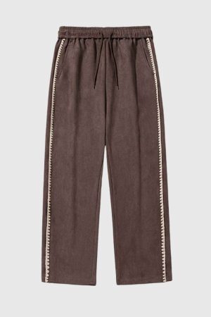 Style Core Aesthetics, New Style Trends Stripe Detail Casual Pants