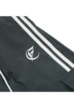 Style Core Aesthetics, New Style Trends Stripe Patchwork Design Pants