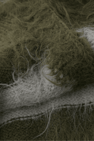 Style Core Aesthetics, New Style Trends Striped Fleece-Lined V-Neck Sweater