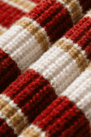 Style Core Aesthetics, New Style Trends Striped Heavy Knit Sweater