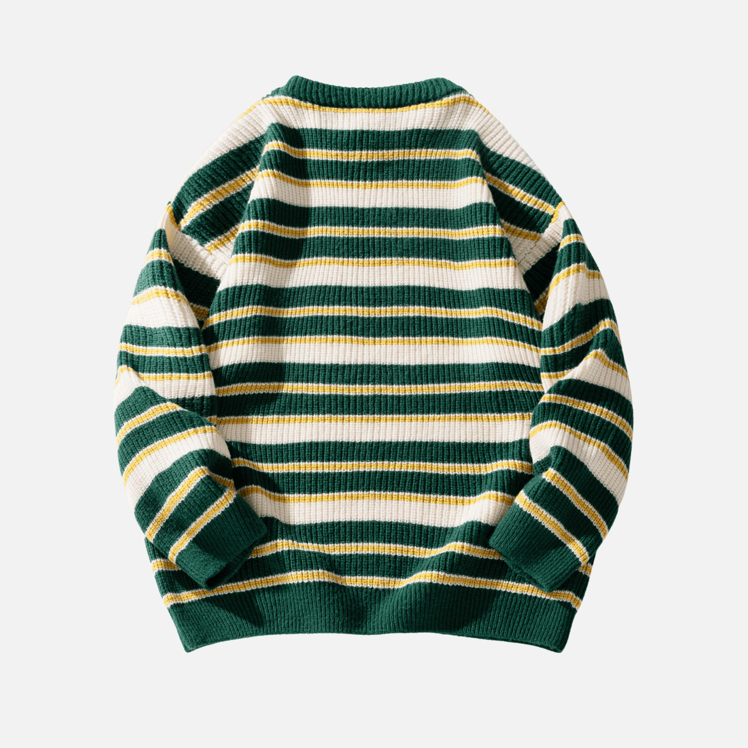 Style Core Aesthetics, New Style Trends Striped Heavy Knit Sweater Style Core Aesthetics, New Style Trends Striped Heavy Knit Sweater