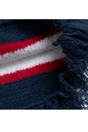 Style Core Aesthetics, New Style Trends Striped Raw Hem Cropped Sweater