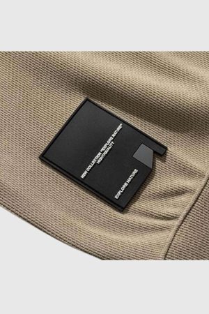 Style Core Aesthetics, New Style Trends Striped Sleeve Half-Zip Pullover