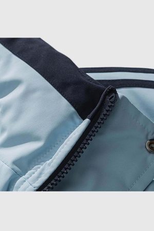 Style Core Aesthetics, New Style Trends Striped Sleeve Puffer Jacket